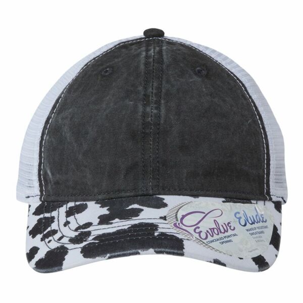 Women's Animal Print Mesh Back Cap Thumbnail
