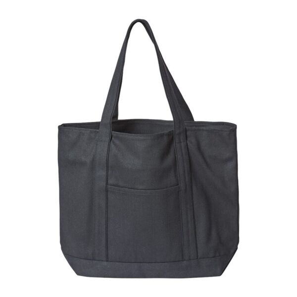 X-Large Boater Tote with Zippered Closure Thumbnail
