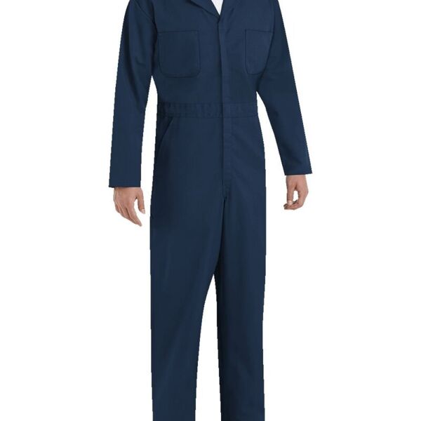 Twill Action Back Coverall Long Sizes Thumbnail