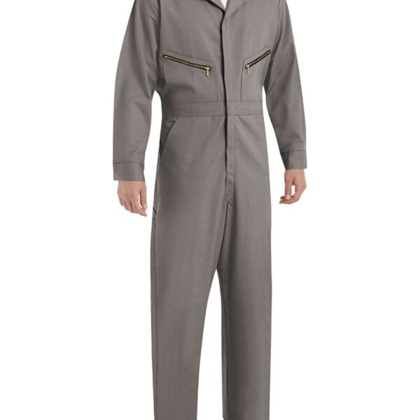 Zip-Front Cotton Coverall Additional Sizes Thumbnail