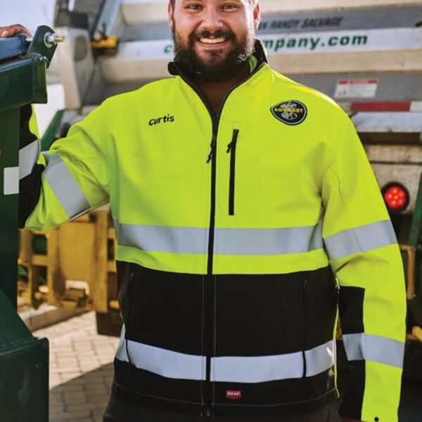 Hi-Visibility Soft Shell Jacket Thumbnail