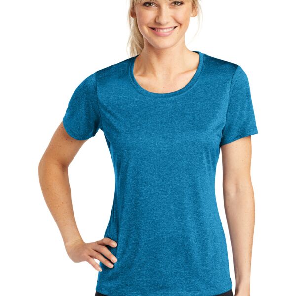 Ladies Heather Contender Scoop Neck Tee Thumbnail