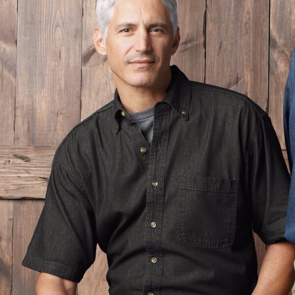 Denim Short Sleeve Shirt Thumbnail