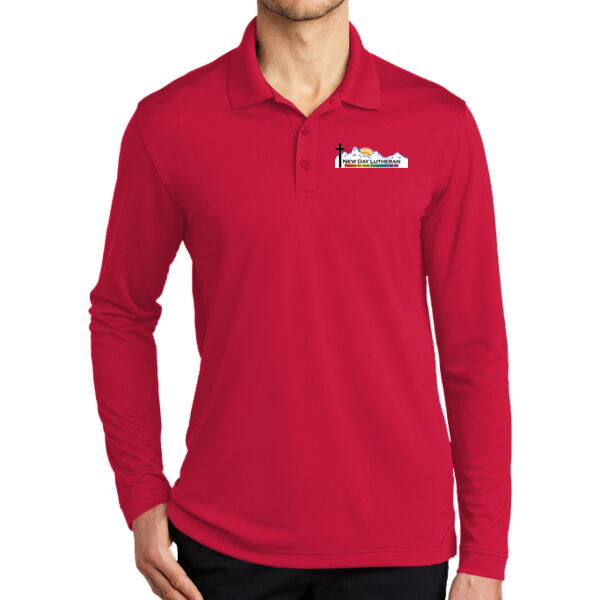 NDL Logo Long Sleeve Polo Thumbnail